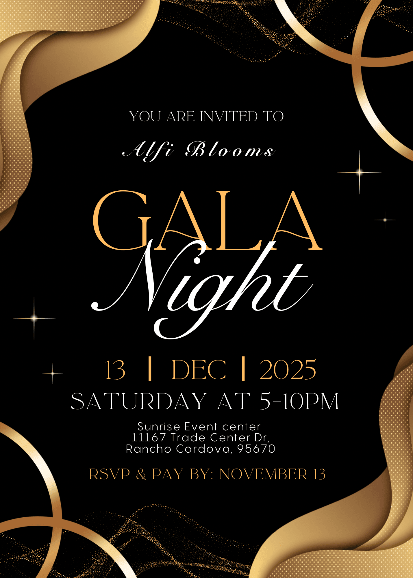 Alif Blooms Gala Night