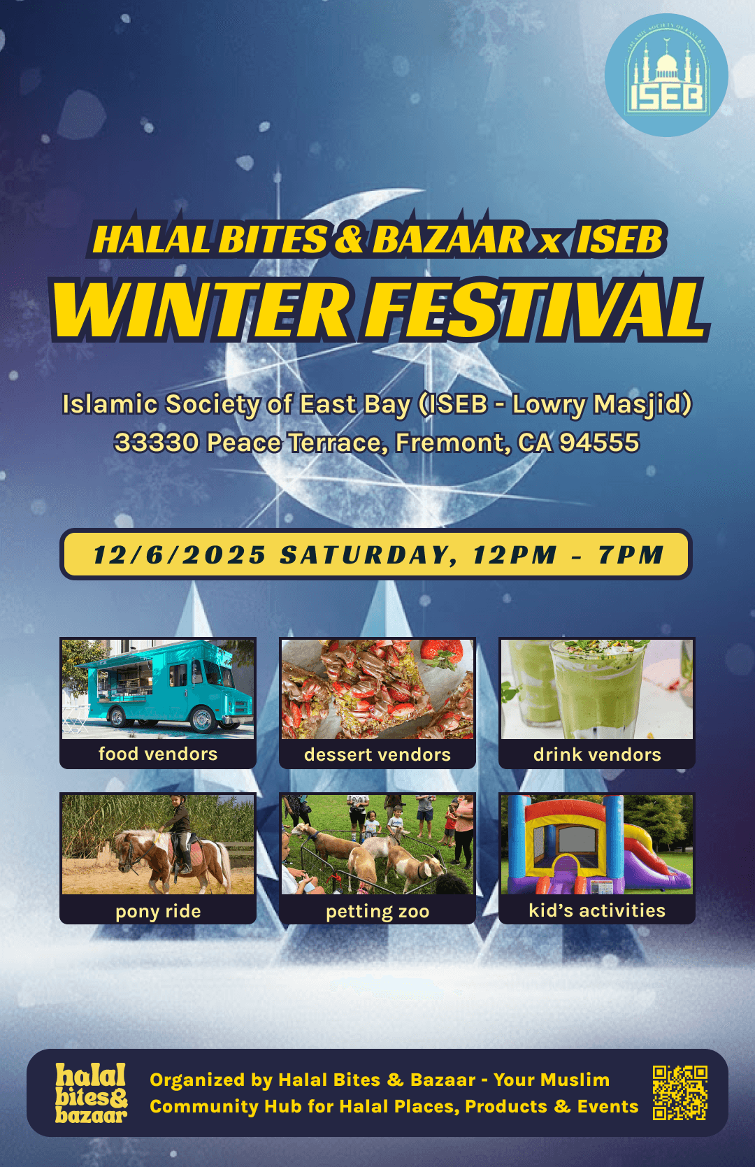 Winter Festival presented by Halal Bites & Bazaar